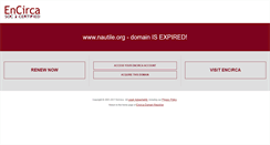 Desktop Screenshot of nautile.org