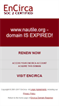 Mobile Screenshot of nautile.org